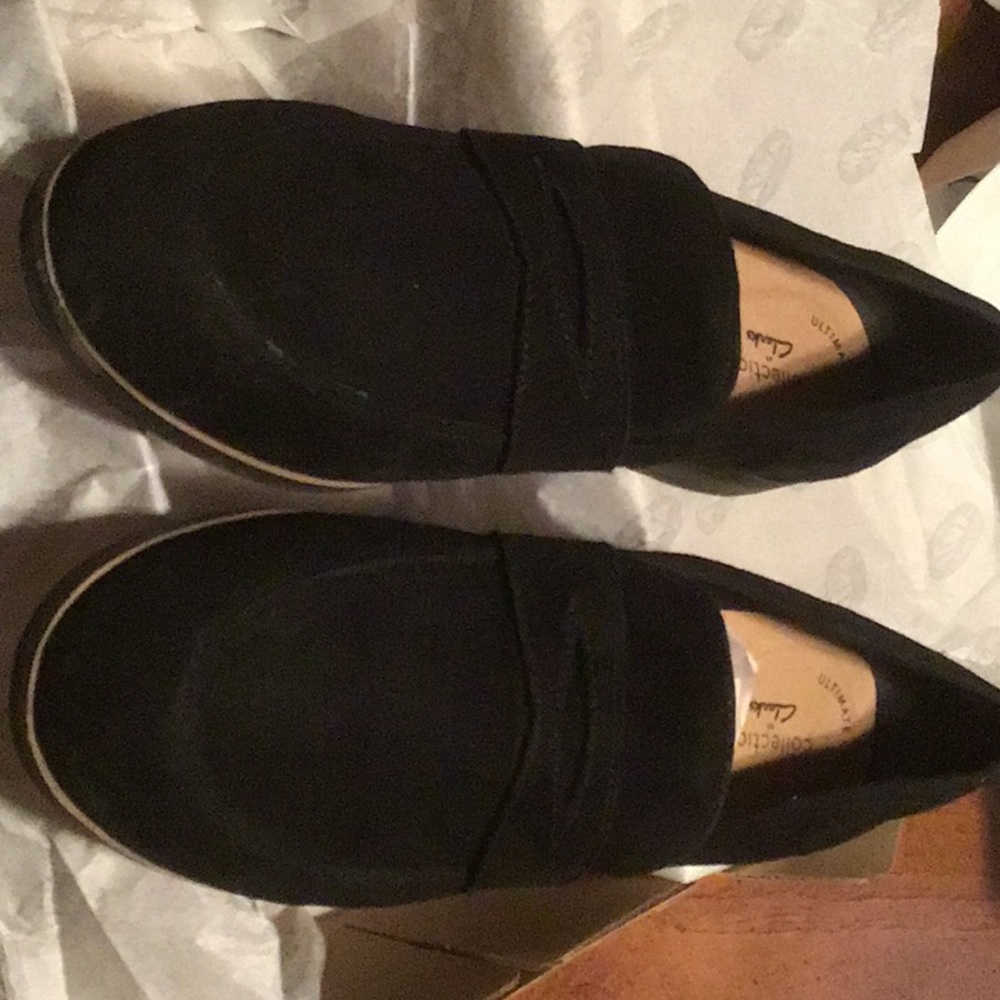 Clark’s Women’s Size 10 Black Suede
